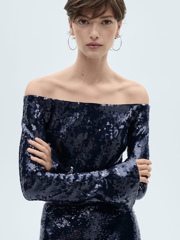 MANGO Blouse 'Arlet' in Blue: front