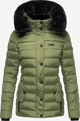 NAVAHOOZimska jakna - zelena boja: prednji dio