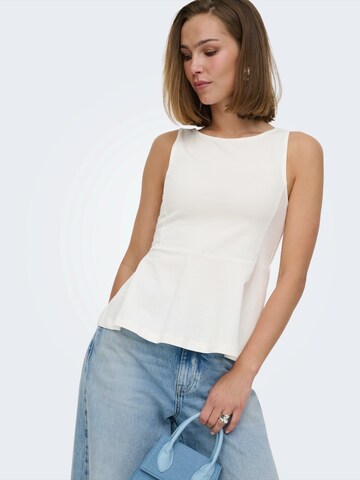 ONLY Overdel 'ONLKISS' i hvid