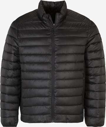 Calvin Klein Big & Tall Зимняя куртка в Черный: спереди