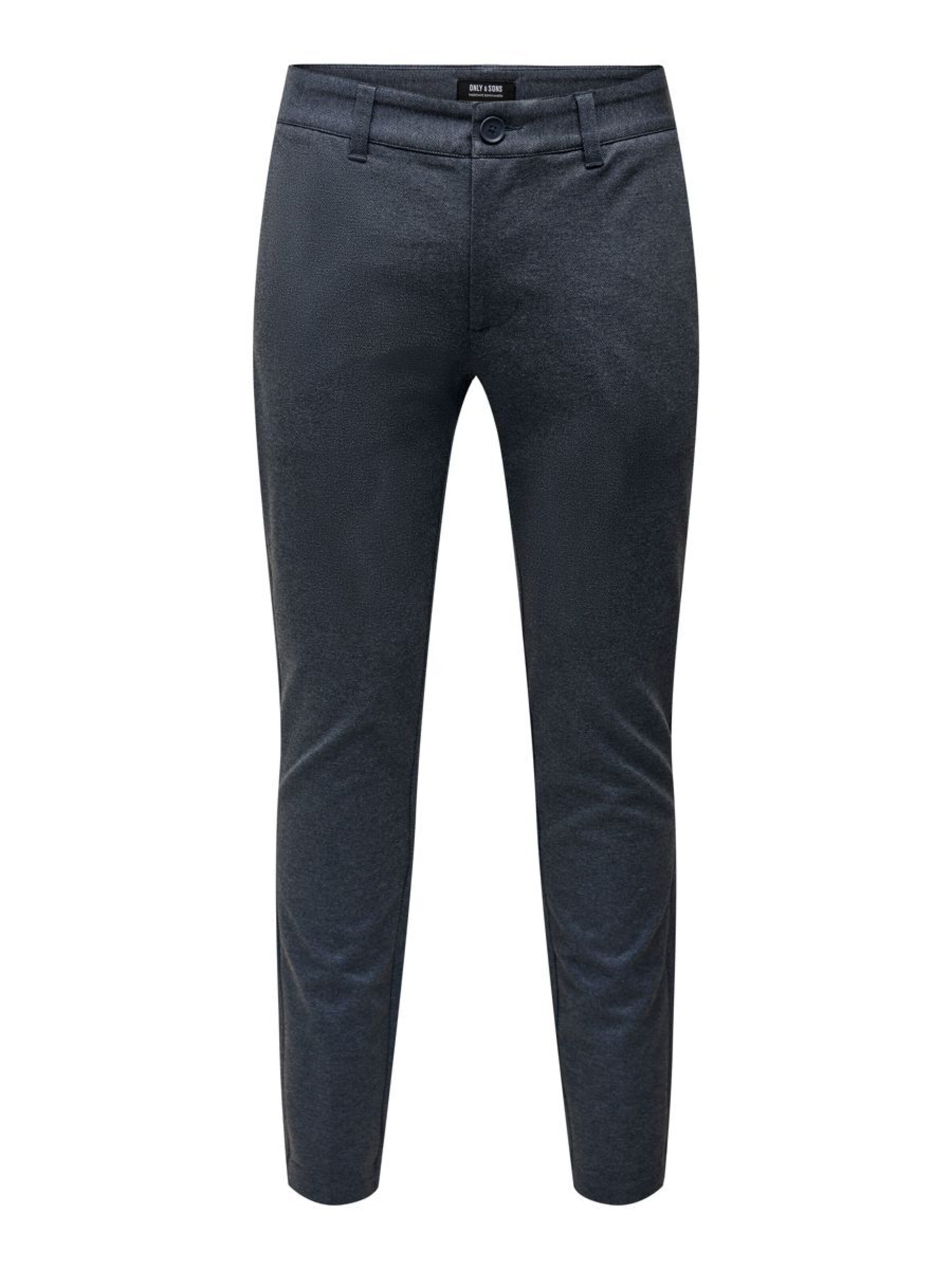 Only & Sons Úzky strih Chino nohavice 'Mark' - Modrá: predná strana