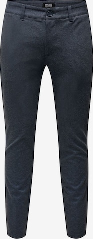 Only & Sons Chino 'Mark' in Blauw: voorkant