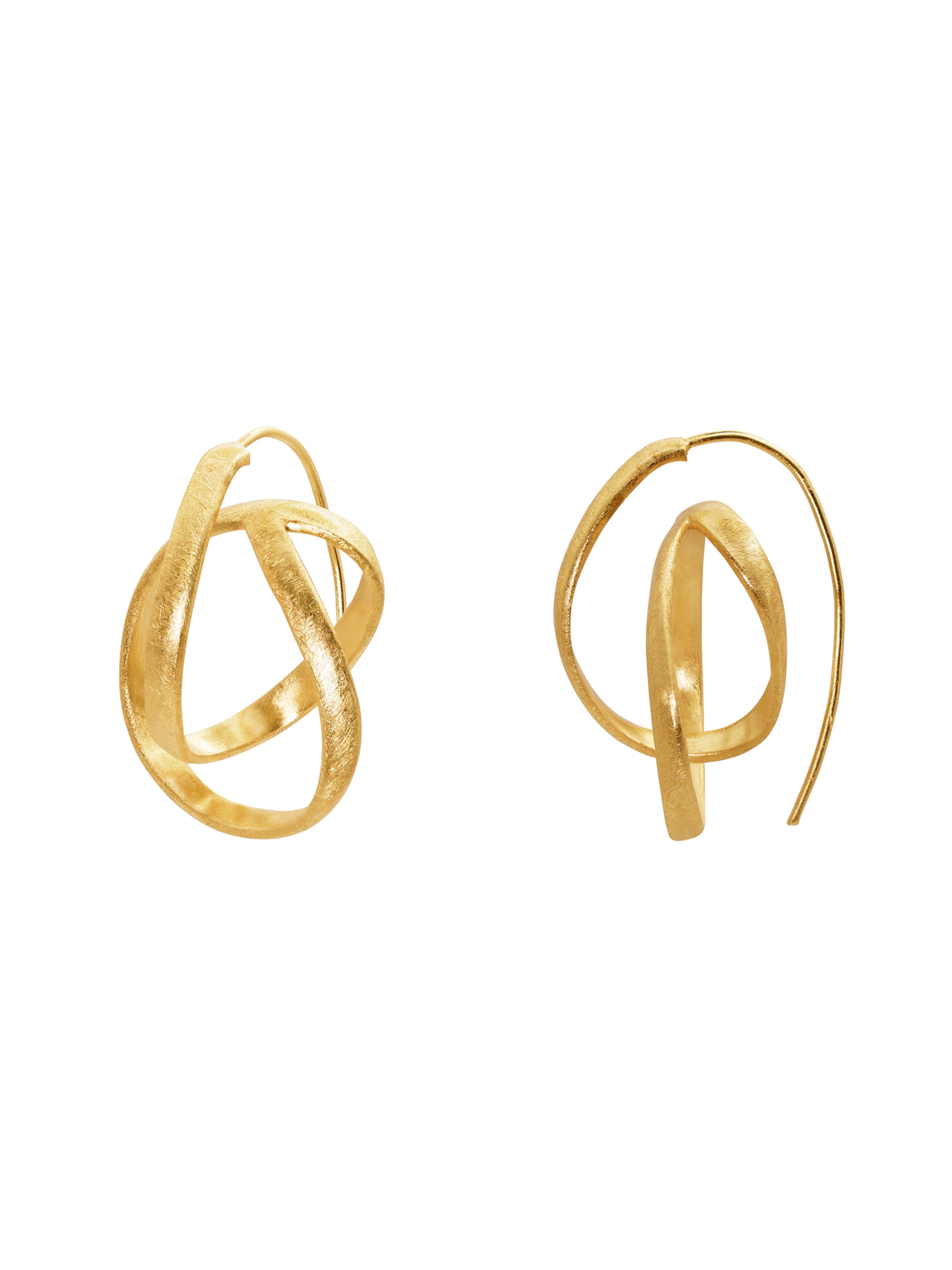 Heideman Ohrringe 'Raja' in Gold: Vorderseite