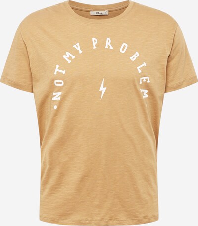 LTB T-Shirt 'CIKOTO' in sand / weiß, Produktansicht