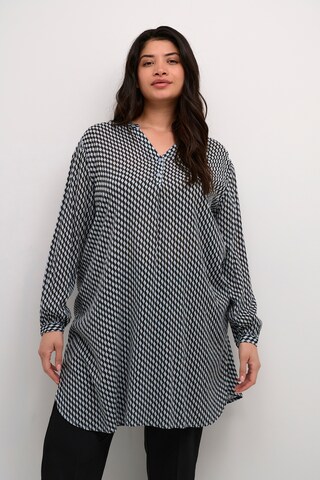 KAFFE CURVE Tuniek in Grijs: voorkant