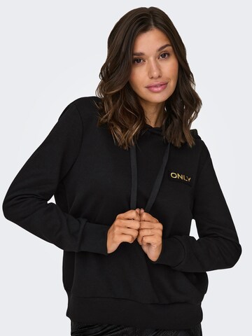 ONLY Sweatshirt 'NORA' in Schwarz