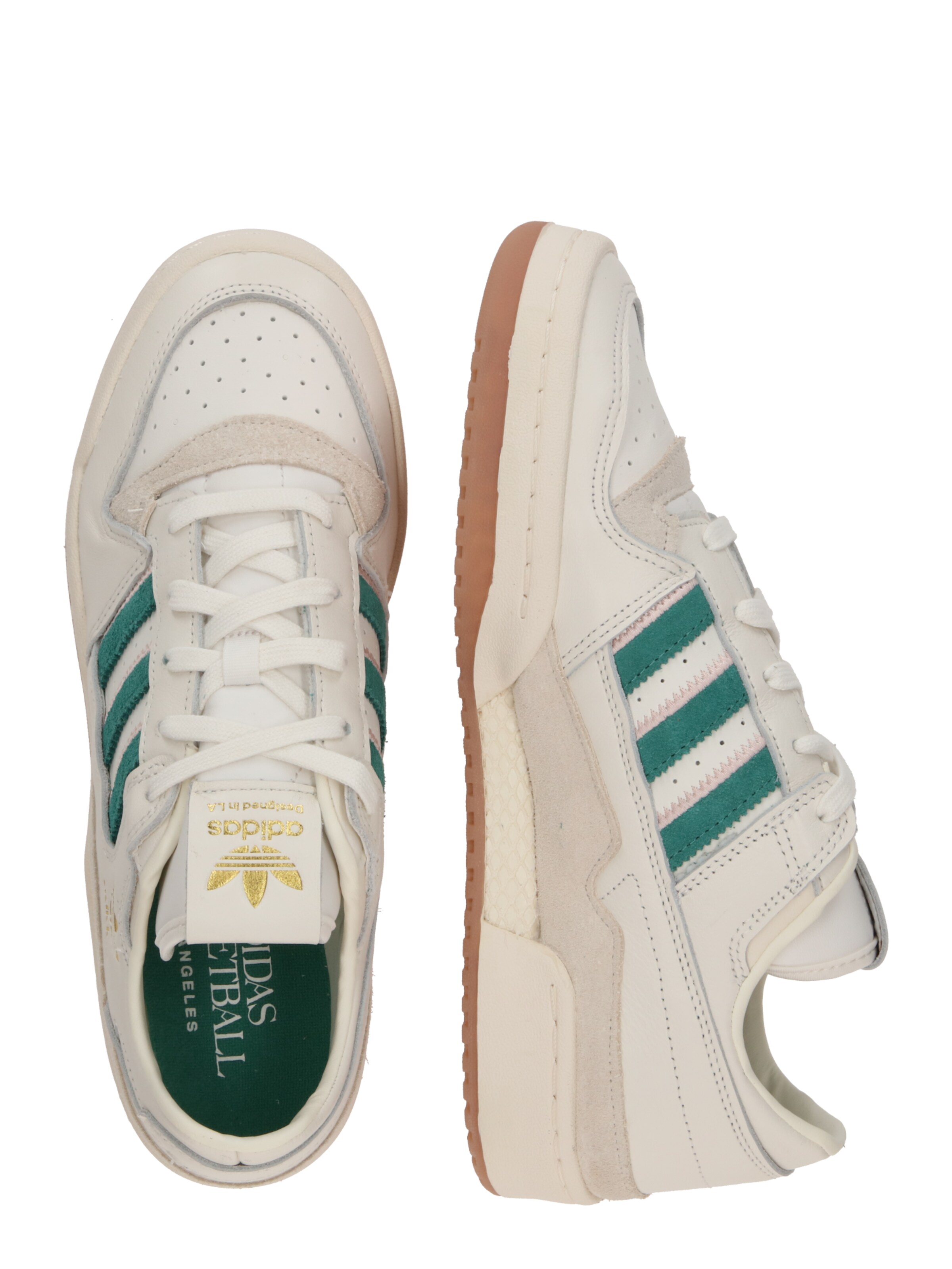 ADIDAS ORIGINALS Rövid szárú sportcipők 'Forum' - fehér