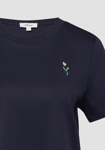 T-shirt s.Oliver en bleu
