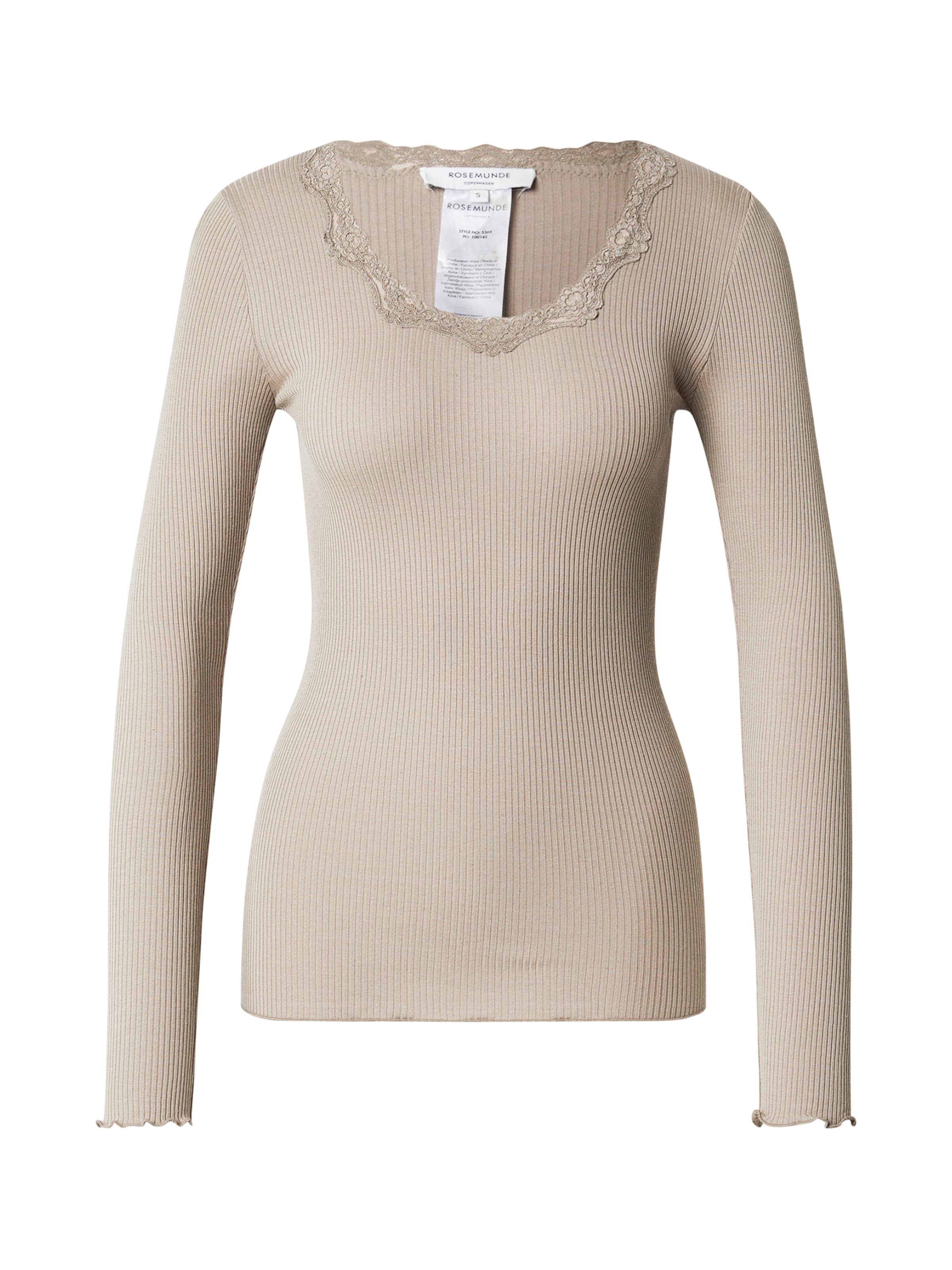 T-shirt 'Babette' rosemunde en marron : devant