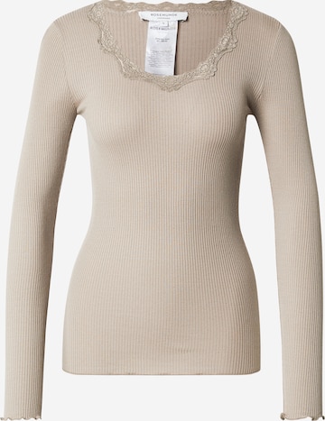 T-shirt 'Babette' rosemunde en marron : devant