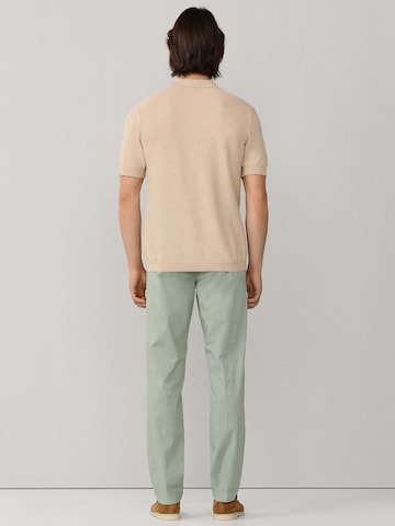 Hackett London Shirt 'HONEYCOMB' in Beige