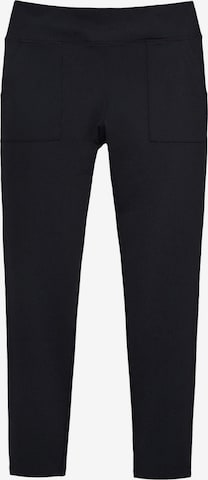 Desigual Skinny Leggings - fekete: elől