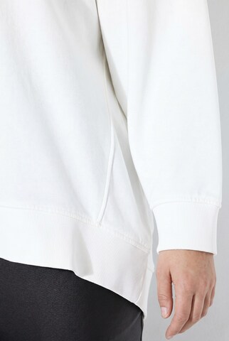 Ulla Popken Sweatshirt in White