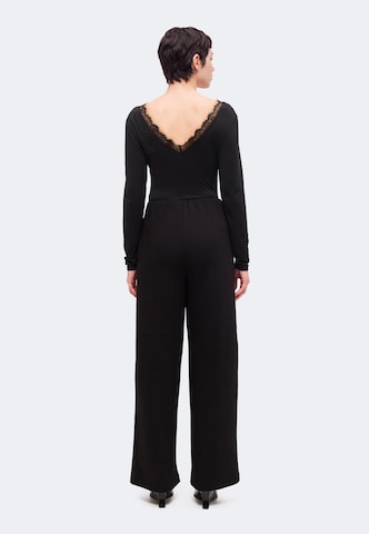 Loosefit Pantalon 'OBJANDREA' OBJECT en noir : derrière