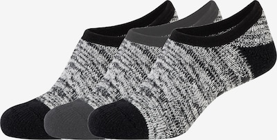 camano Socken 'Warm-up' in grau / schwarz / weiß, Produktansicht