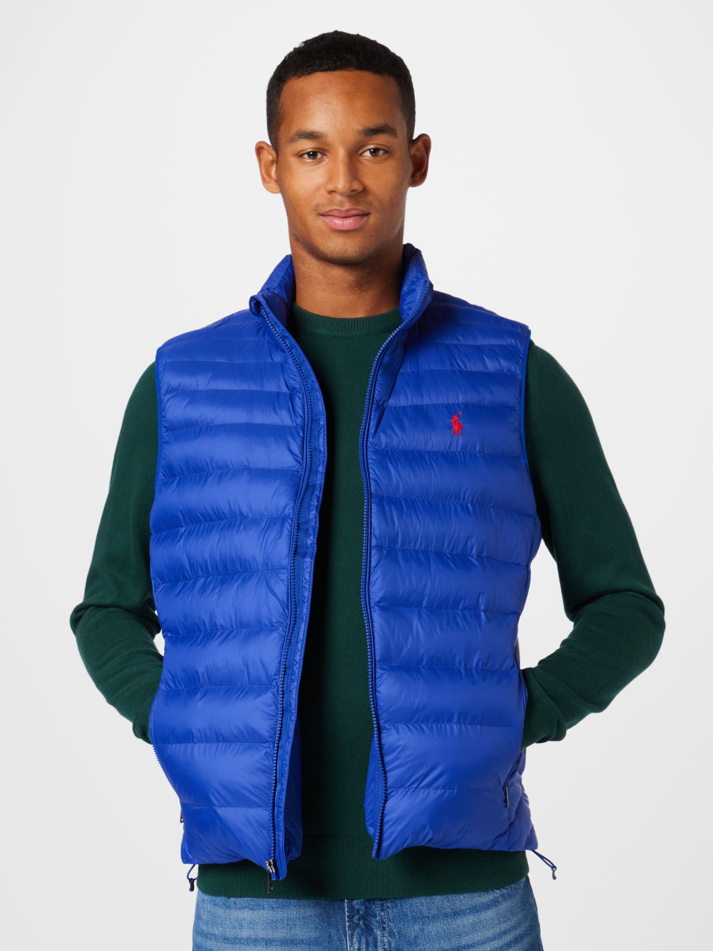 Polo Ralph Lauren Synthetik Herren Bekleidung Jacken Freizeitjacken el cap steppweste in Blau für Herren 