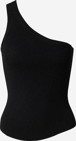 LeGer by Lena Gercke Knitted top 'Thassia' in Black: front