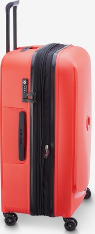 Delsey Paris Belmont Plus 4-Rollen Trolley 76 cm in Rot