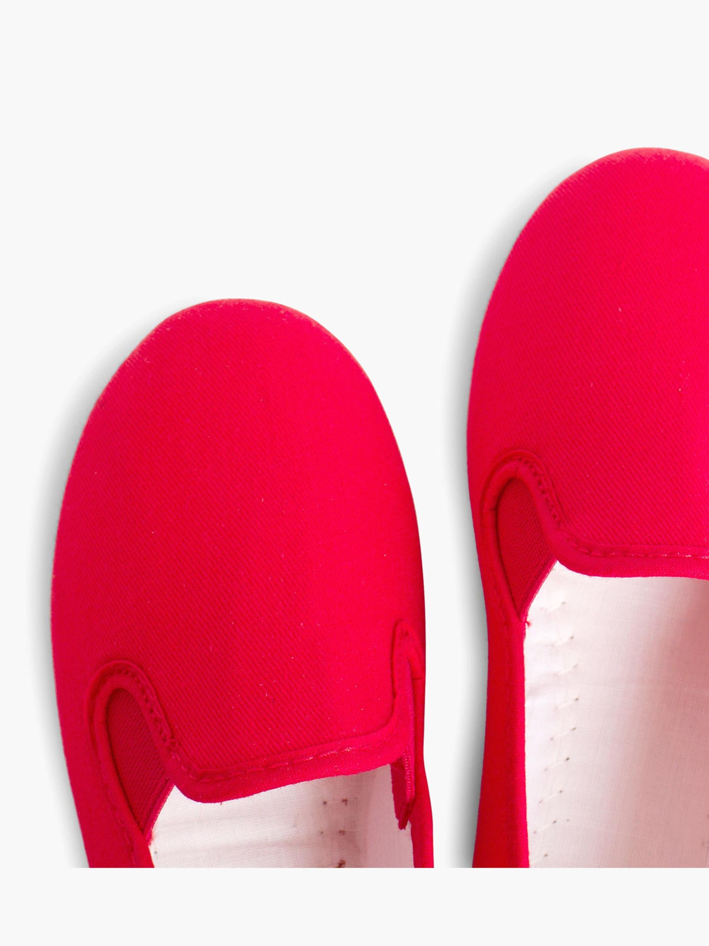 Pisamonas - Sapatilhas em vermelho