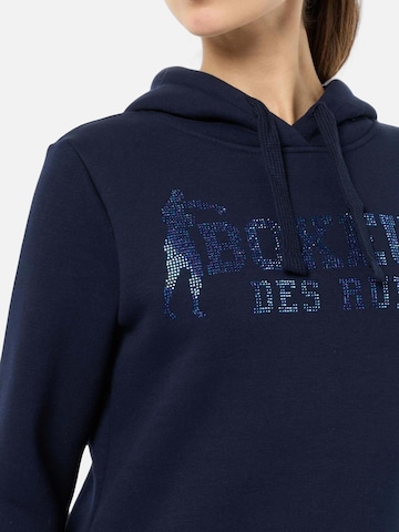Boxeur des Rues Sweatshirt 'Lady Hooded Sweatshirt' in Blue
