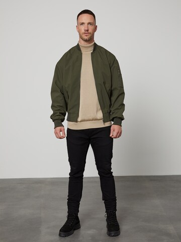 DAN FOX APPAREL Between-Season Jacket 'Kalle' in Green