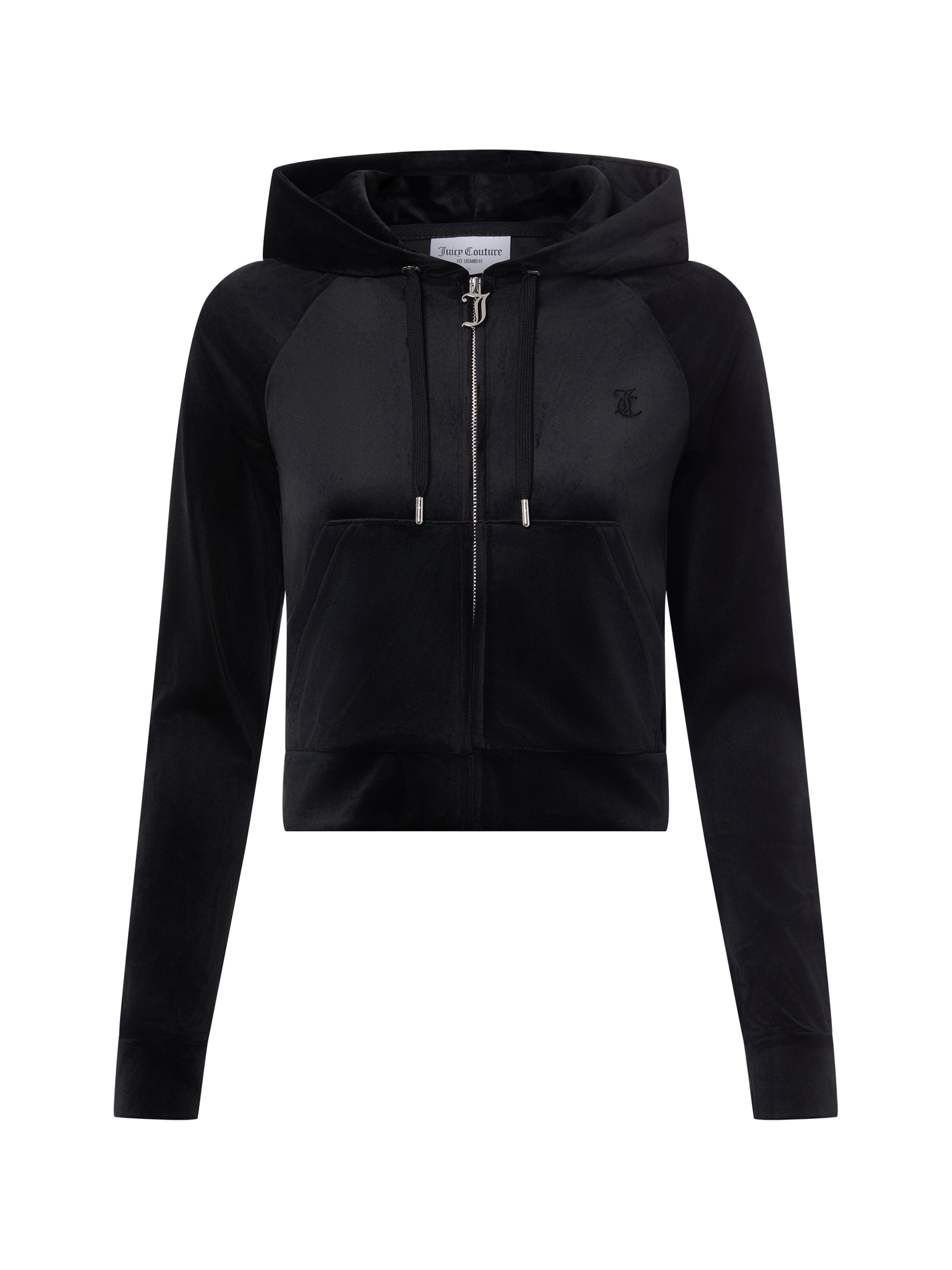 Juicy Couture Sweat jacket in Black: front