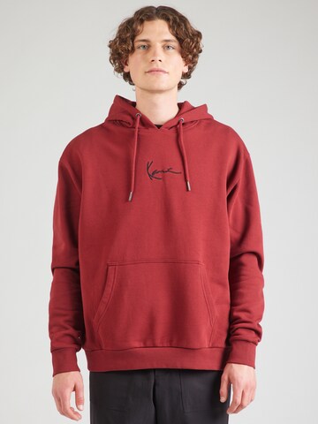Karl Kani Sweatshirt 'Essential' i röd: framsida