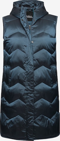 Gilet Ulla Popken en bleu : devant