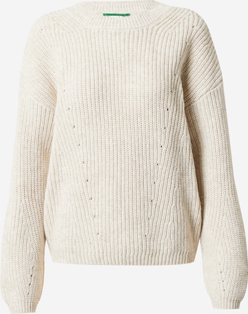 QS Sweater in Beige: front