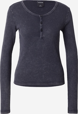 T-shirt G-STAR en bleu : devant