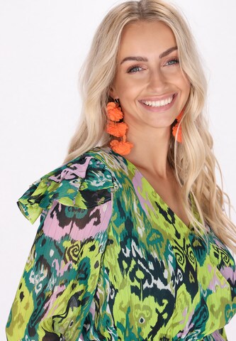 Camicia da donna di IZIA in verde