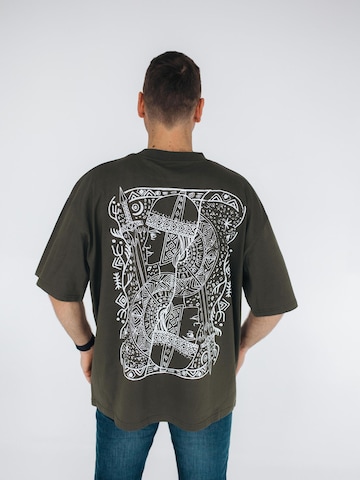 Maglietta 'VIKING' di RADADA in verde