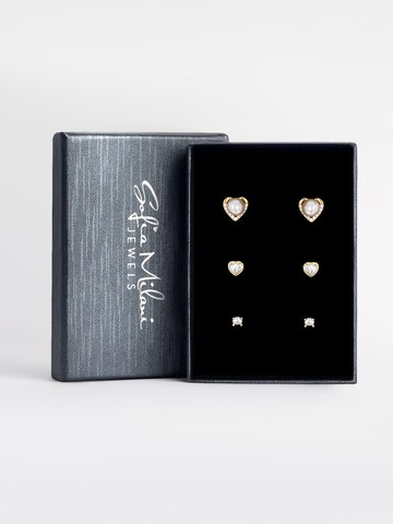 Sofia Milani Schmuckset 'Heart Zirconia'‌‌‌‌‌‌‌‌ in Gold