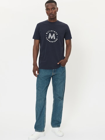 Matinique T-shirt 'Jeramy' i blå