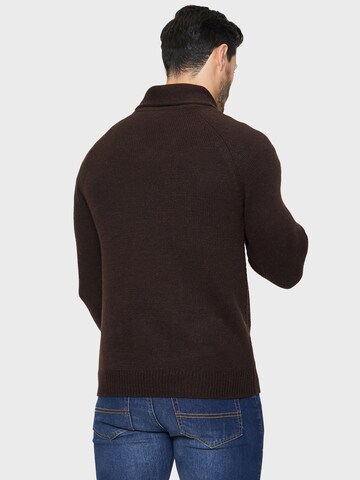 Pullover 'Trojan' di Threadbare in marrone