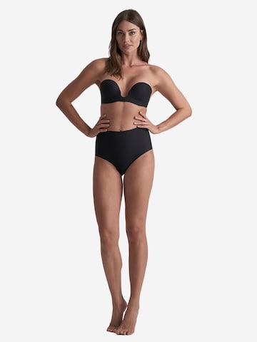 Bye Bra Shapingslip 'Low Back Mid Waist Brief' in Zwart