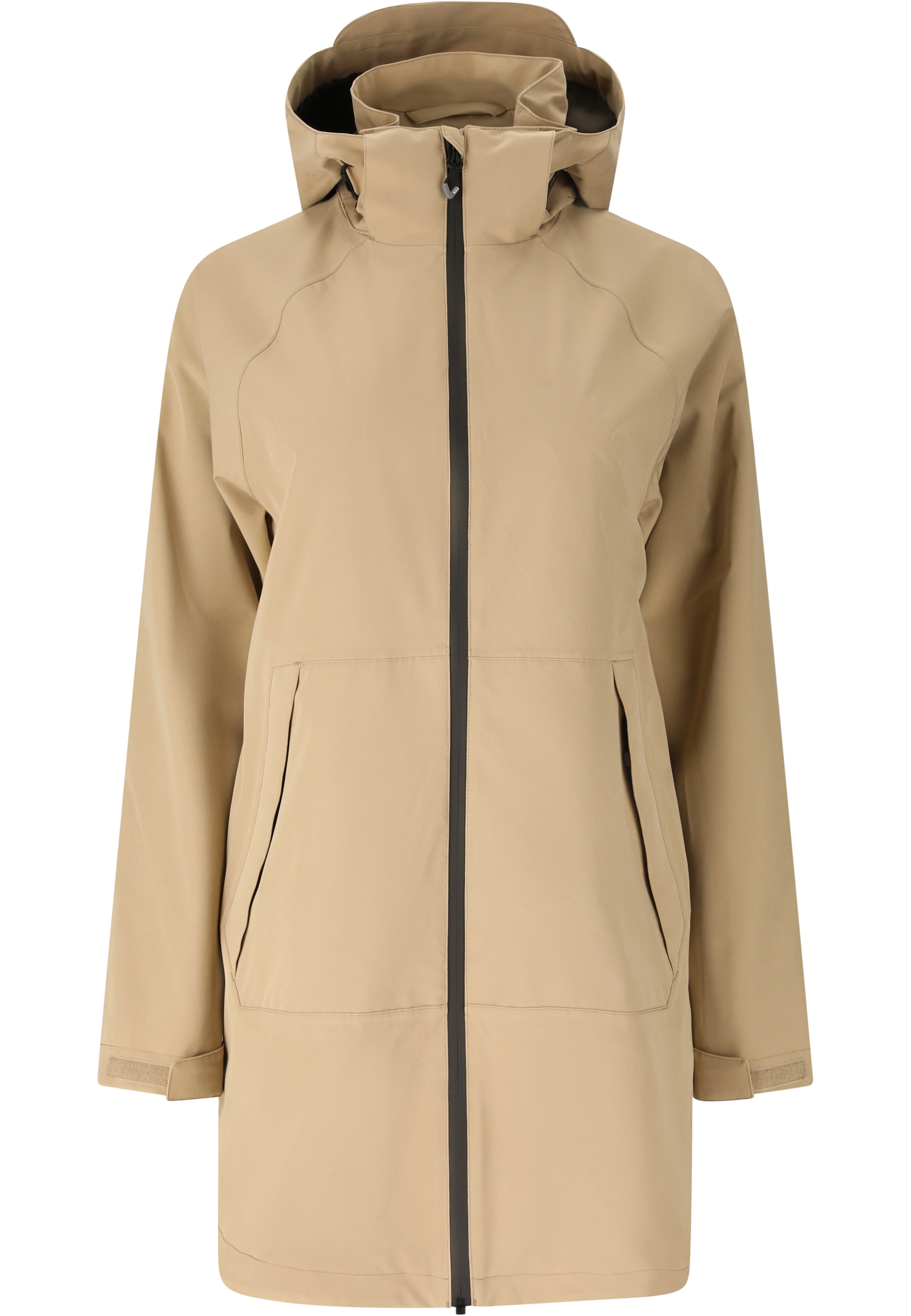 Weather Report Regenjacke in Beige: Vorderseite