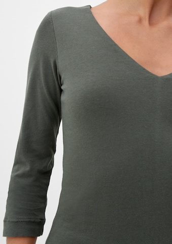 T-shirt s.Oliver BLACK LABEL en vert