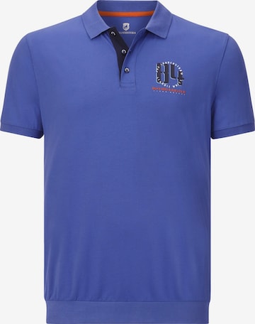 Jan Vanderstorm Shirt 'Topi' in Blauw: voorkant