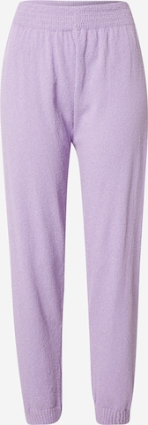 Effilé Pantalon 'ISABEL' WAL G. en violet : devant