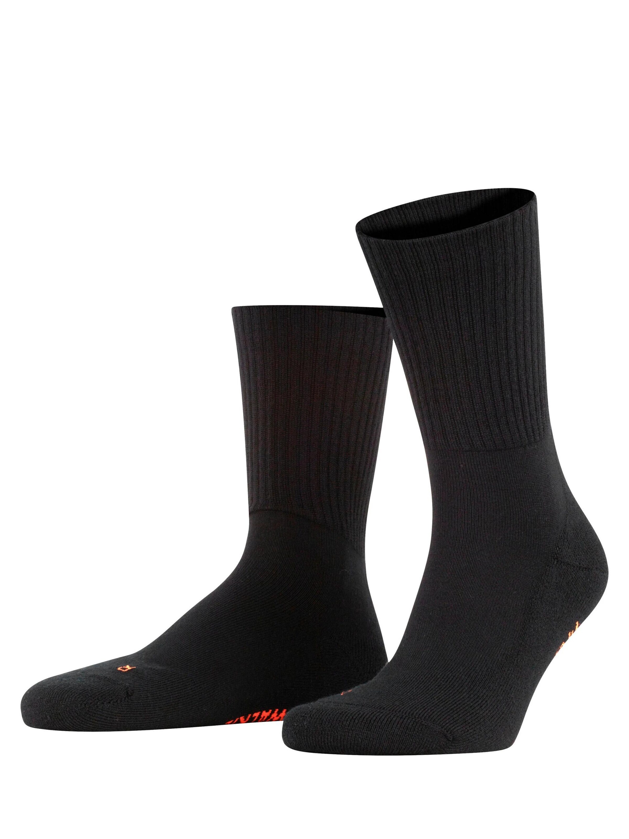 FALKE Socken 'Walkie Light'‌ in Schwarz: Vorderseite