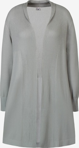 ze-ze Gebreid vest 'Florian 305' in Groen: voorkant