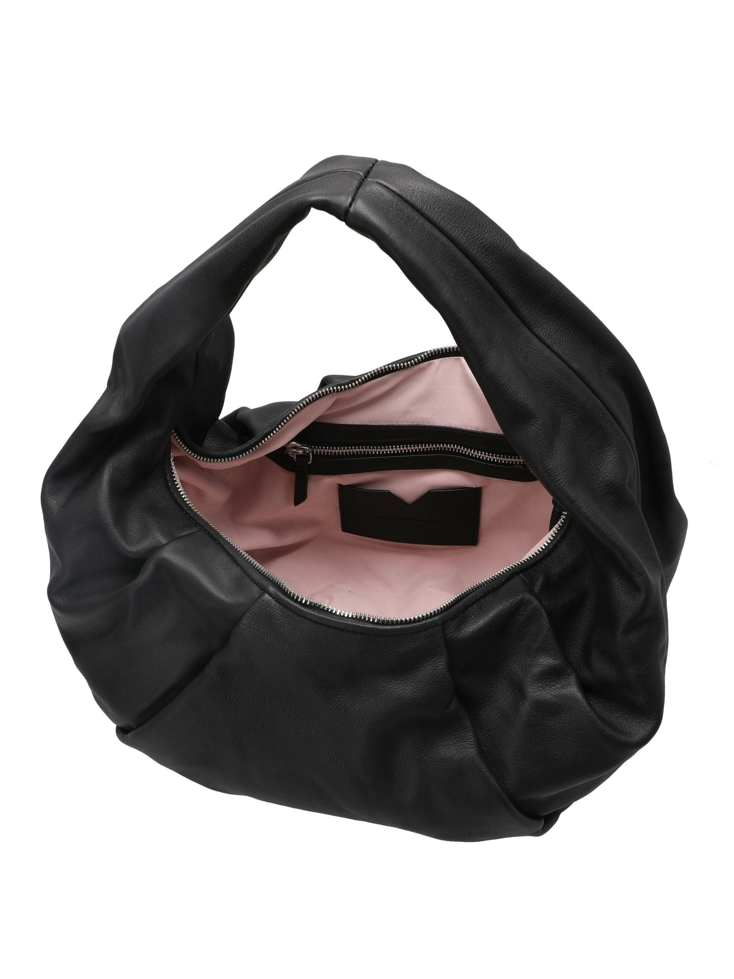 Les Visionnaires Handbag 'Greta Essential Soft Grainy' in Black