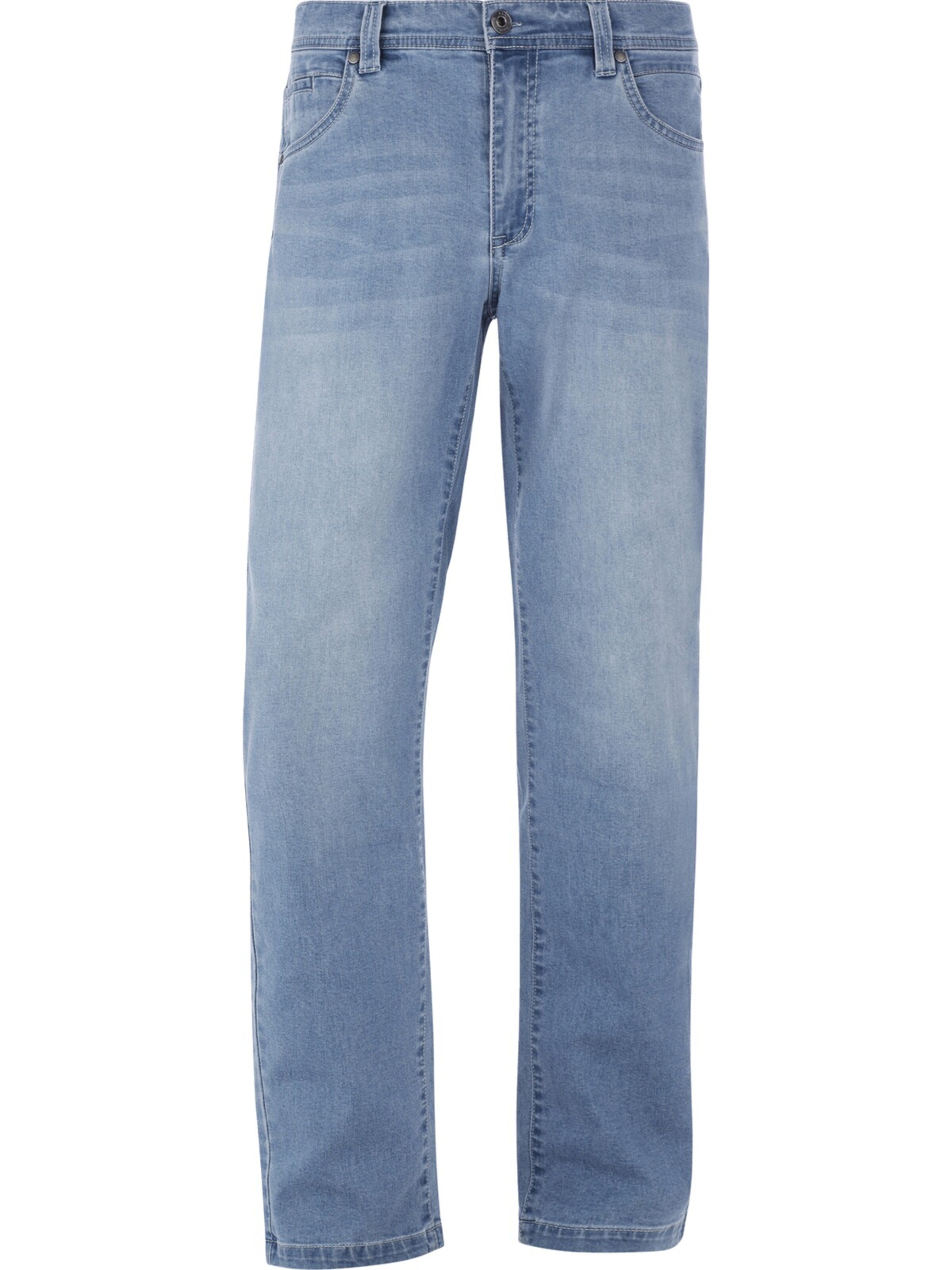 Jan Vanderstorm Loose fit Jeans ' Bjowid ' in Blue: front