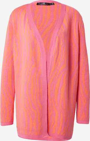 Zwillingsherz Knit Cardigan 'Candy' in Pink: front