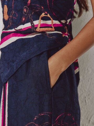 Next Wide Leg Hose in Lila
