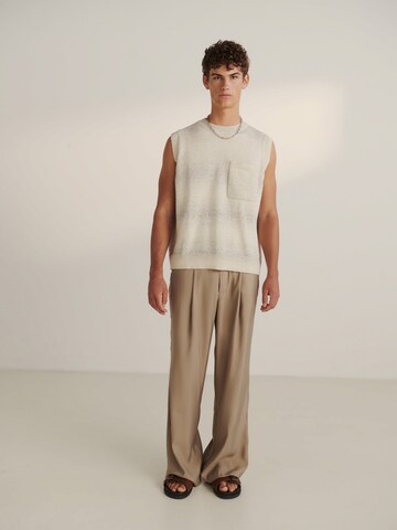 Guido Maria Kretschmer Men Pullover 'Gustav' in Beige