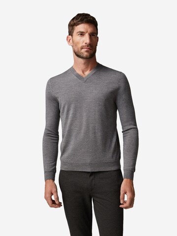 BOGNER Pullover 'Omar' in Grau: Vorderseite