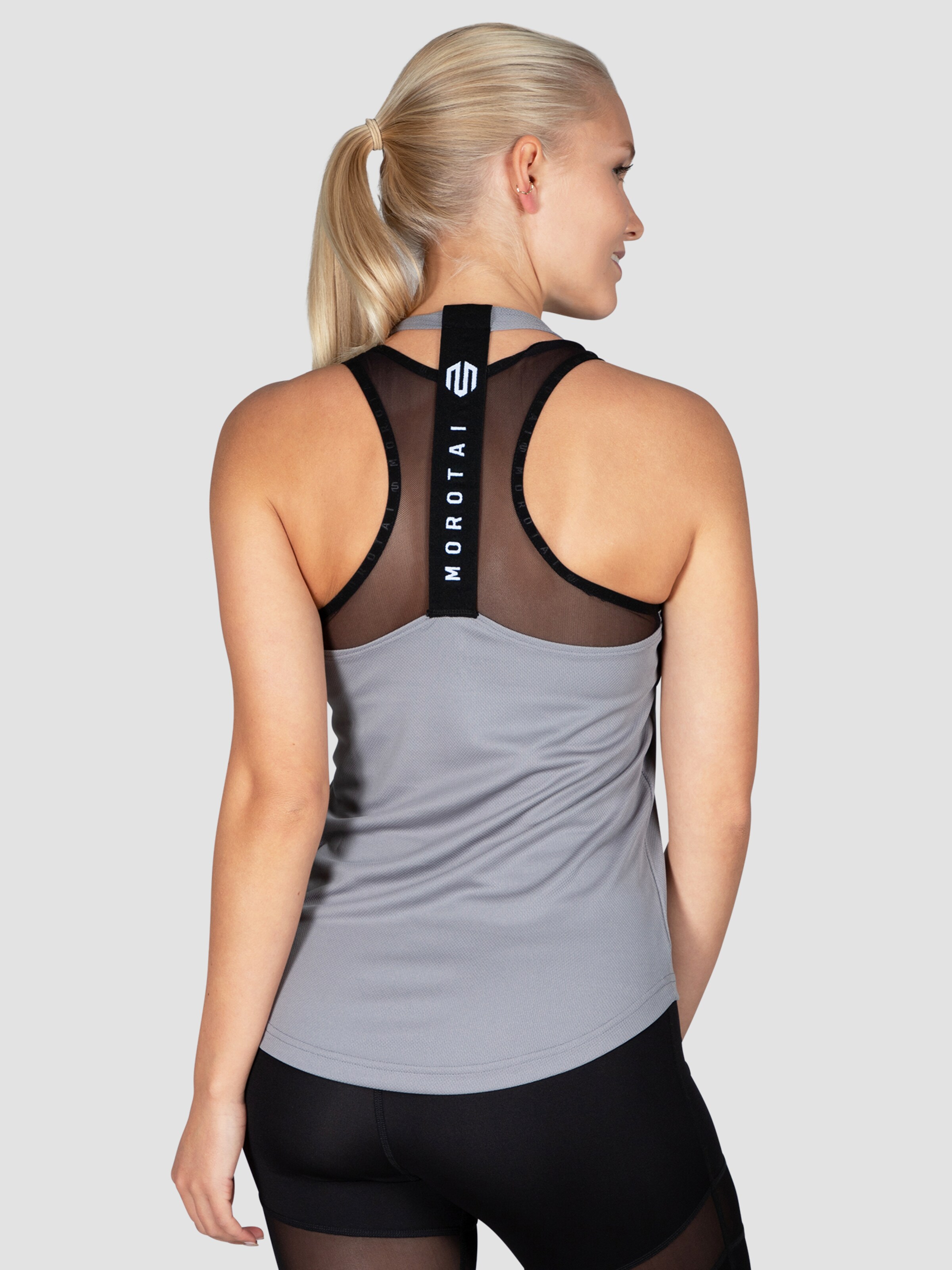 Frauen Sportbekleidung MOROTAI Sport-Top 'Performance' in Grau - UN66092 Frauen Sportbekleidung MOROTAI Sport-Top 'Performance' in Grau - UN66092