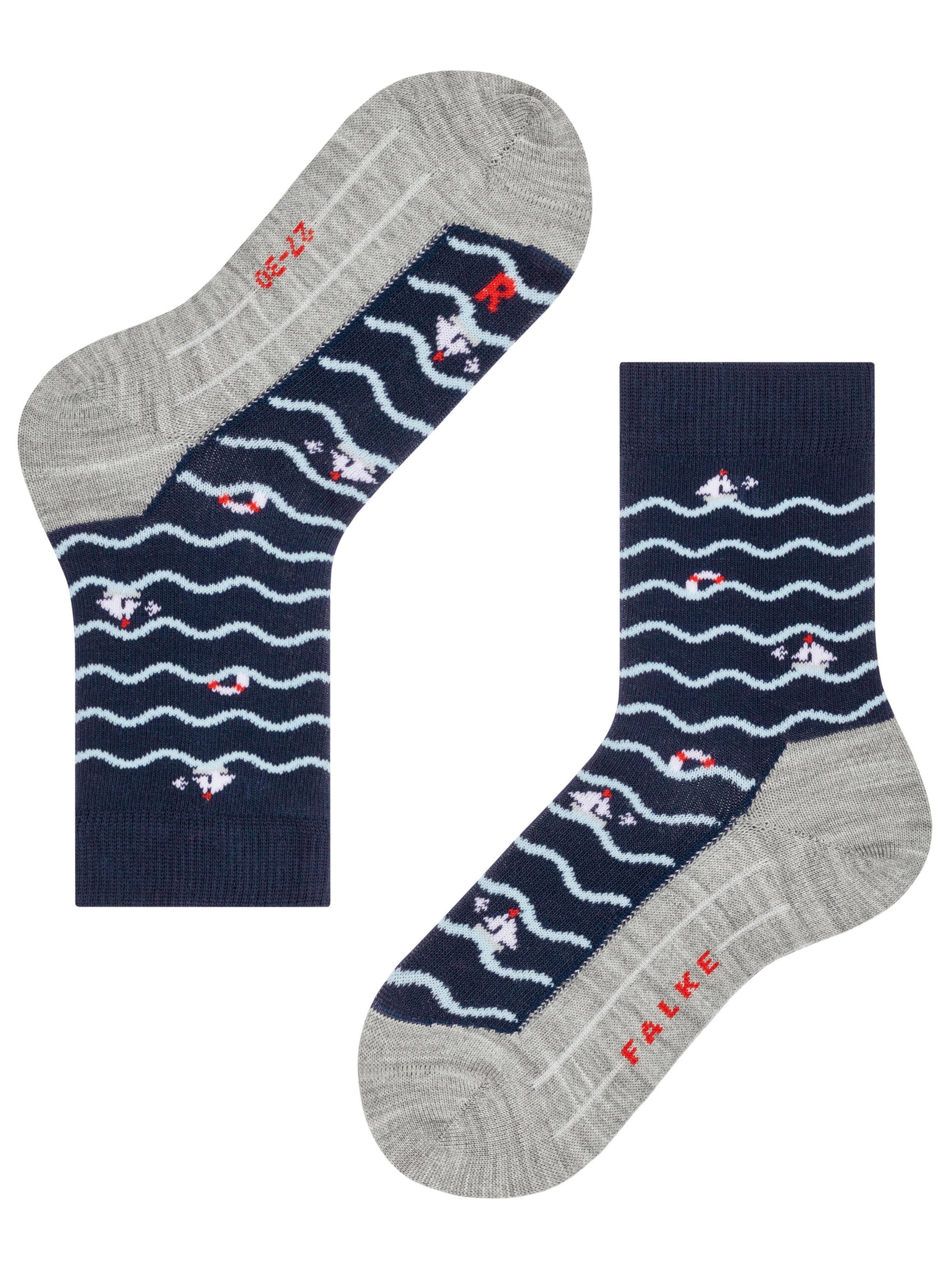 FALKE Socks 'Active Sailing Boats' in Blue
